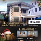 Landed House For Rent In Yangon